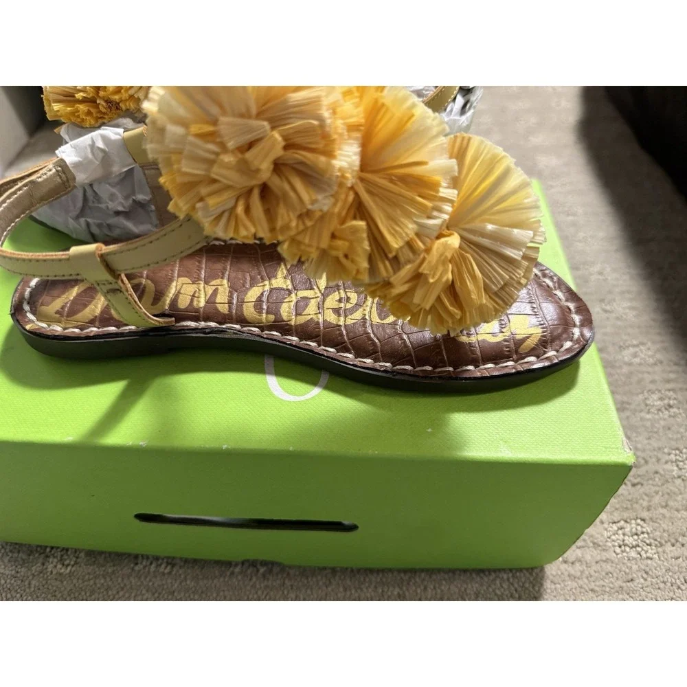 Sam Edelman Girl's Gillie Mini Sandal Desert‎ Sun Size 1 Youth